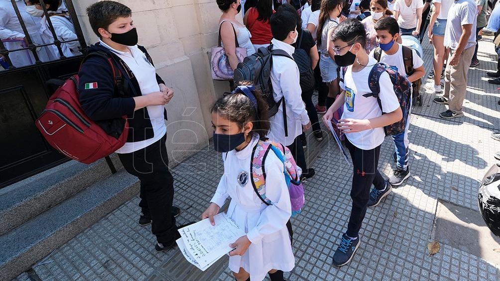 El programa tiene líneas para la inclusión de estudiantes primarios, secundarios, terciarios, universitario y de enfermería. Foto: Germán Pomar. 