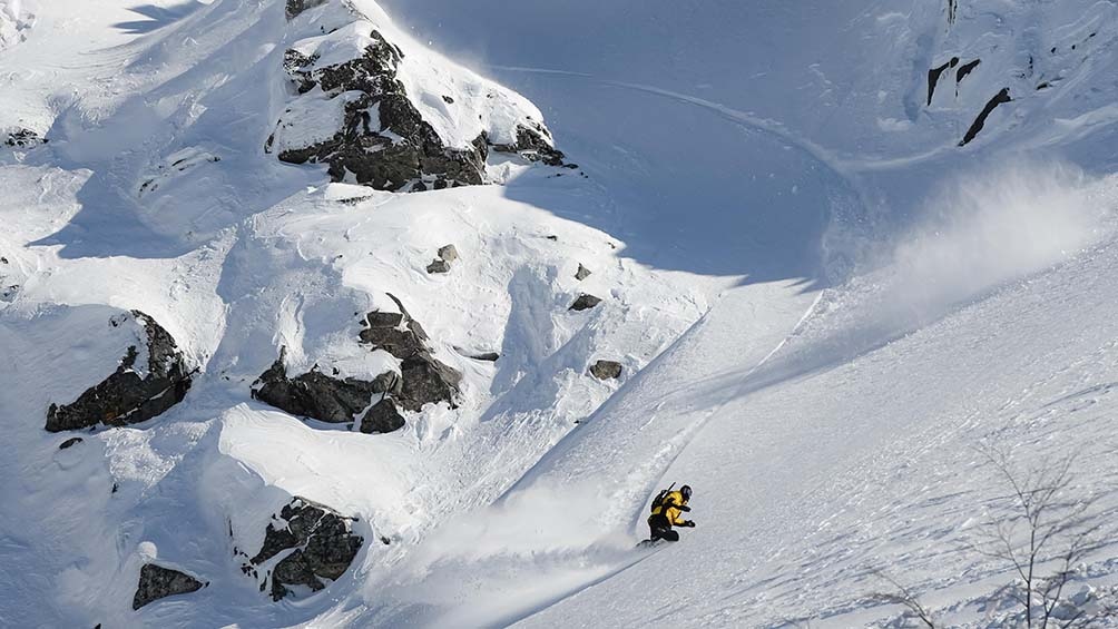 Cerro Chapelco, el lugar elegido para la travesía en la nieve Foto: Julián Lausi