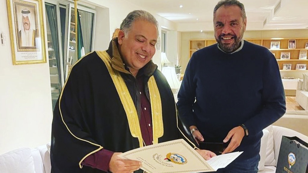 El embajador egipcio junto al kuwaití van a una ronda de negocios en Tandil