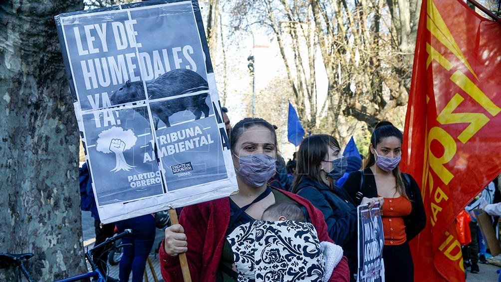 Marcha en Mar del Plata. Foto: Alejandro Moritz.