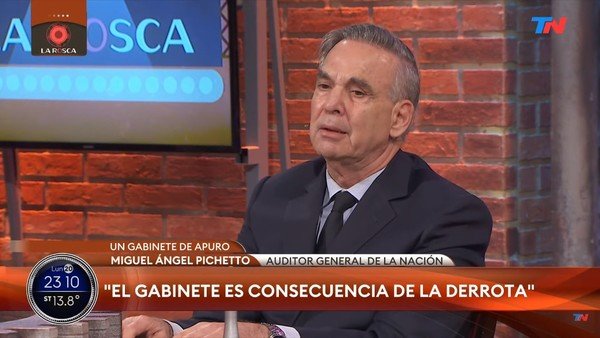 Miguel Ángel Pichetto: “La derrota puso en jaque la estabilidad del Gobierno y de las instituciones”