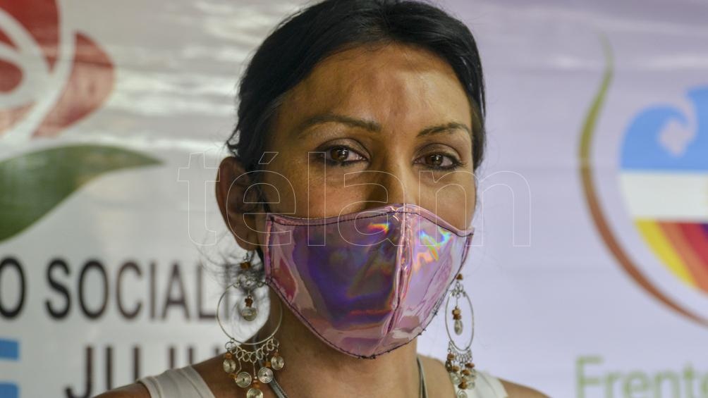 En su largo camino de activismo, Lourdes siempre promovió la ayuda social (Foto: Edgardo Valera).