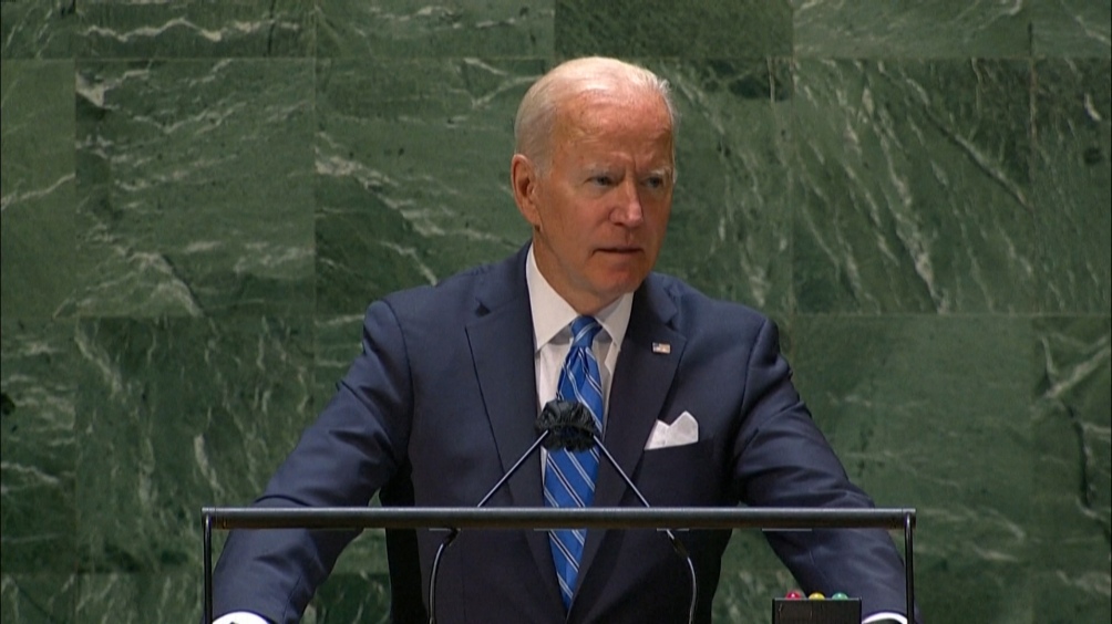 Biden llamó a defender los derechos de las mujeres, comprometió 10 mil millones de dólares para "terminar con el hambre" (Foto: AFP).
