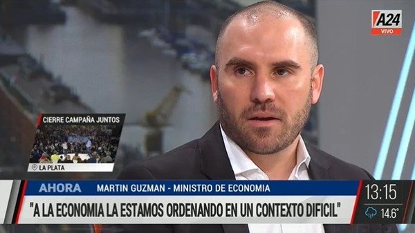 Qué dijo Guzmán sobre la suba del dólar y la brecha por encima de 90%