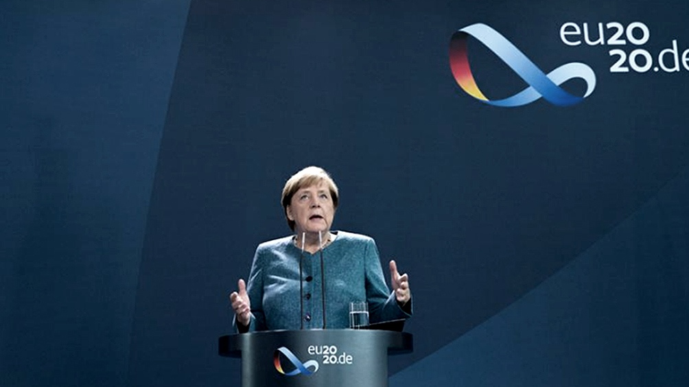 Merkel se prepara para hacer una "pausa" en su carrera política. Foto: EFE.
