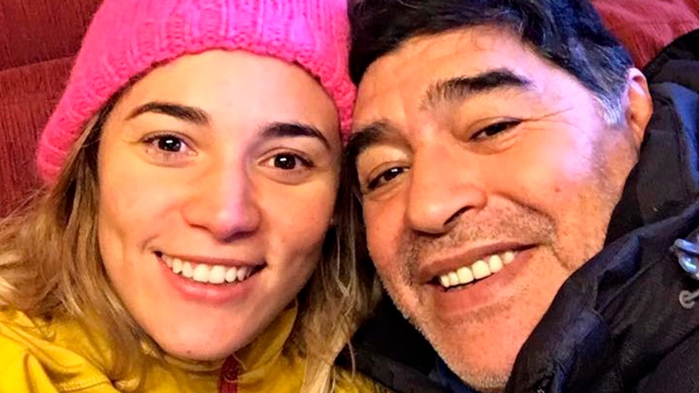 Oliva estaba separada de Maradona desde fines de 2019.