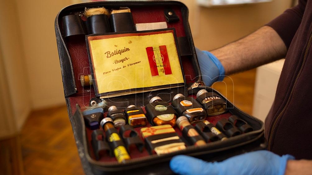 Los recuerdos de su nieta y la vigencia de su archivo histórico. (Foto: Victoria Gesualdi)