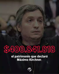 Yo no fui, fue Néstor: Un sorprendido e incómodo Máximo Kirchner tuvo que responder una pregunta sobre su patrimonio