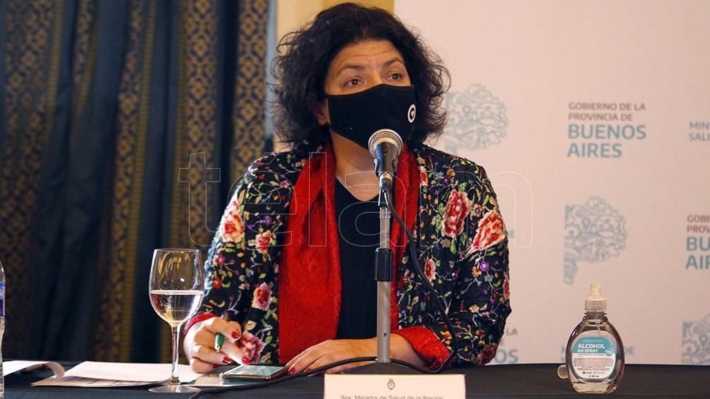 La ministra de Salud, Carla Vizzotti, sostuvo días atrás que el avance de la vacunación contra el coronavirus en niños y adolescentes es "fundamental para poder seguir pensando en aperturas"..