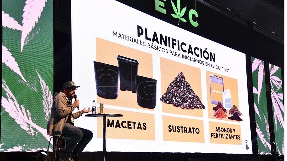 Expo Cannabis 2021. Foto: Eliana Obregón