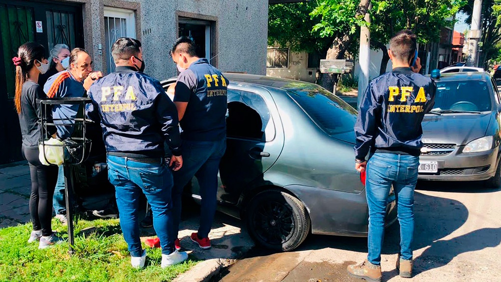 La detención se efectuó cerca de las 9 de la mañana de este martes.