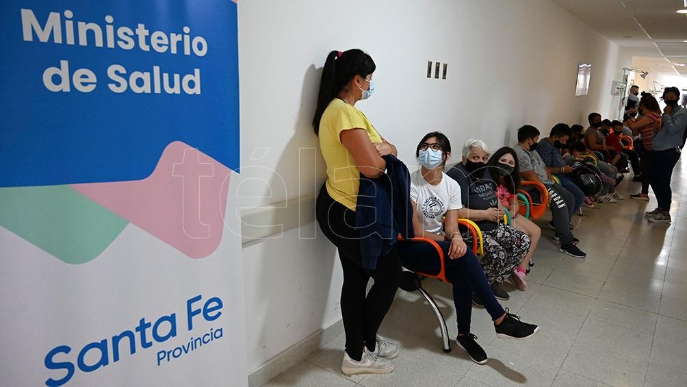 La vacunación de niños se acercaba al 15% de la población objetivo, según el Ministerio de Salud santafesino,. Foto: Sebastian Granata 