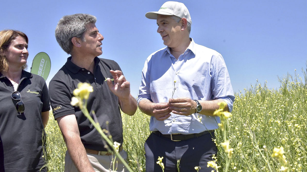 Domínguez: “A partir de la biotecnología haremos frente a los desafíos del cambio climático”