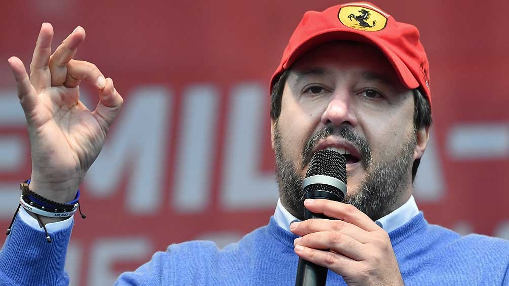 Salvini está acusado de haber bloqueado ilegalmente en el mar a 147 migrantes en 2019.