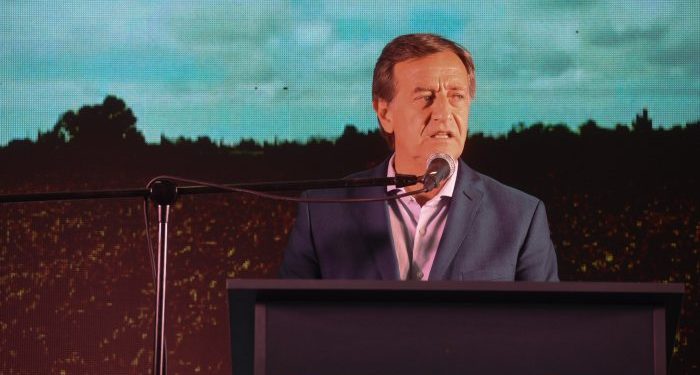 En el Almuerzo de las Fuerzas Vivas de San Rafael, Suarez habló de previsibilidad, planificación, diálogo y austeridad