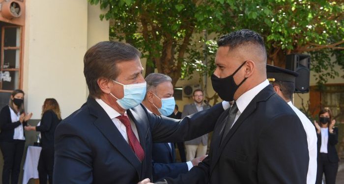 En el aniversario de la Policía de Mendoza, Suarez admitió: “Hay mayor demanda de servicios y menos recursos”