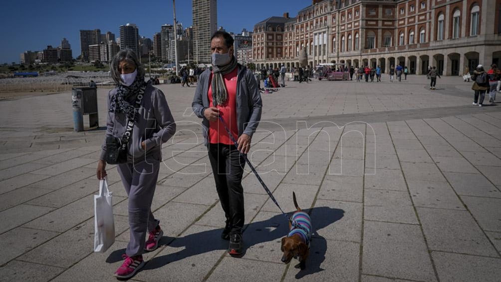 Mar del Plata, un clásico para esta fecha. (Foto: Diego Izquierdo).