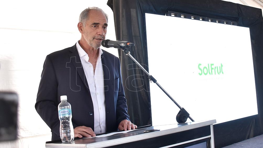 Chediack explicó que las inversiones de SolFrut desde sus inicios hasta la fecha, acumulan un total de US$ 100.000.000. (Foto: Ruben Paratore)