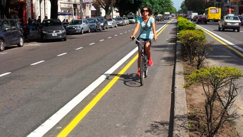La red de ciclovías de la ciudad sumará dos kilómetros sobre la avenida Forest y otros dos en tramos de cuatro calles. (Foto: Prensa GCBA)