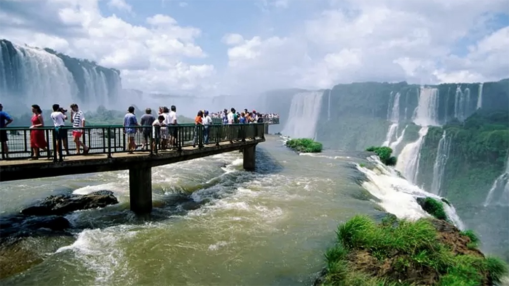 Las Cataratas del Iguazú están casi a pleno: un 90% de ocupación.