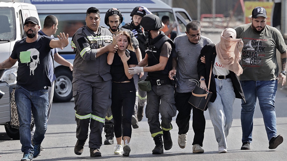 Hasta el momento se desconoce quién disparó y cómo degeneró tan rápido la protesta. Foto: AFP