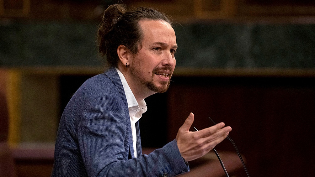 Pablo Iglesias. Foto: AFP.