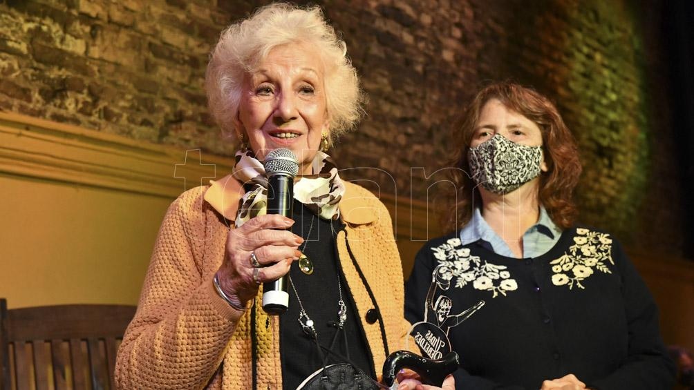 Estela de Carlotto. Foto: Alfredo Luna.