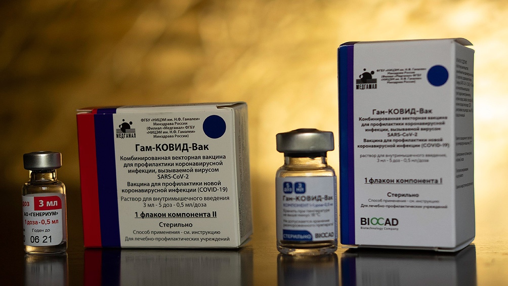 Rusia y la OMS estarían acordando la aprobación de la vacuna Sputnik V.