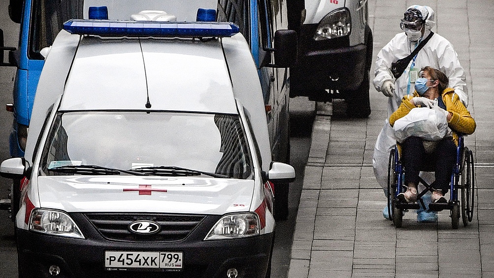 La capital rusa sigue siendo el principal foco de la pandemia. Foto: AFP.