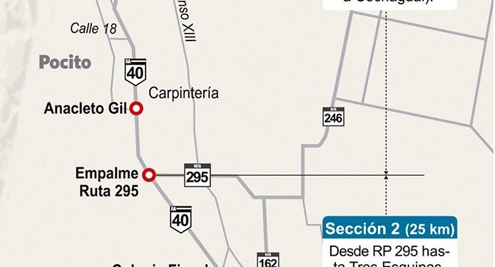 San Juan dijo que Mendoza “se demoró” en la gestión de recursos para la obra de la Ruta 40: “Acá hace rato se viene trabajando”