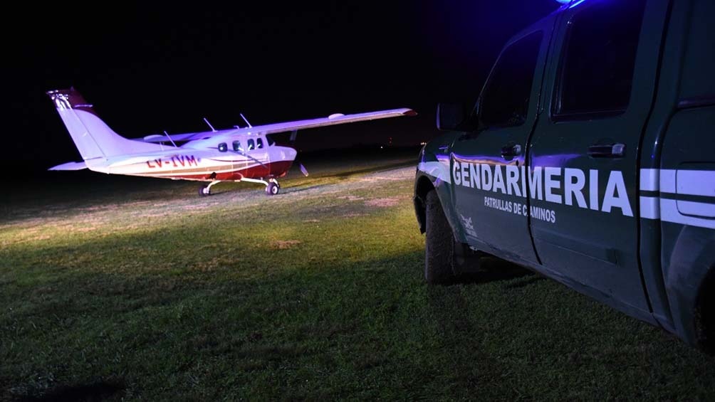 Se trata de una Cessna Aircraft COP210. Foto: Gendarmería.