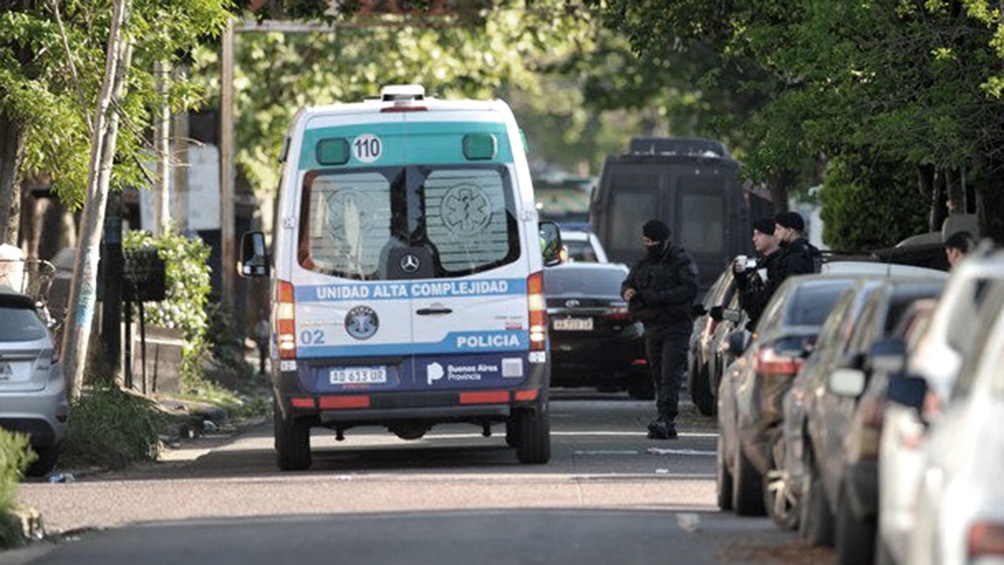 El Grupo Halcón de la Policía bonaerense interviene en el hecho