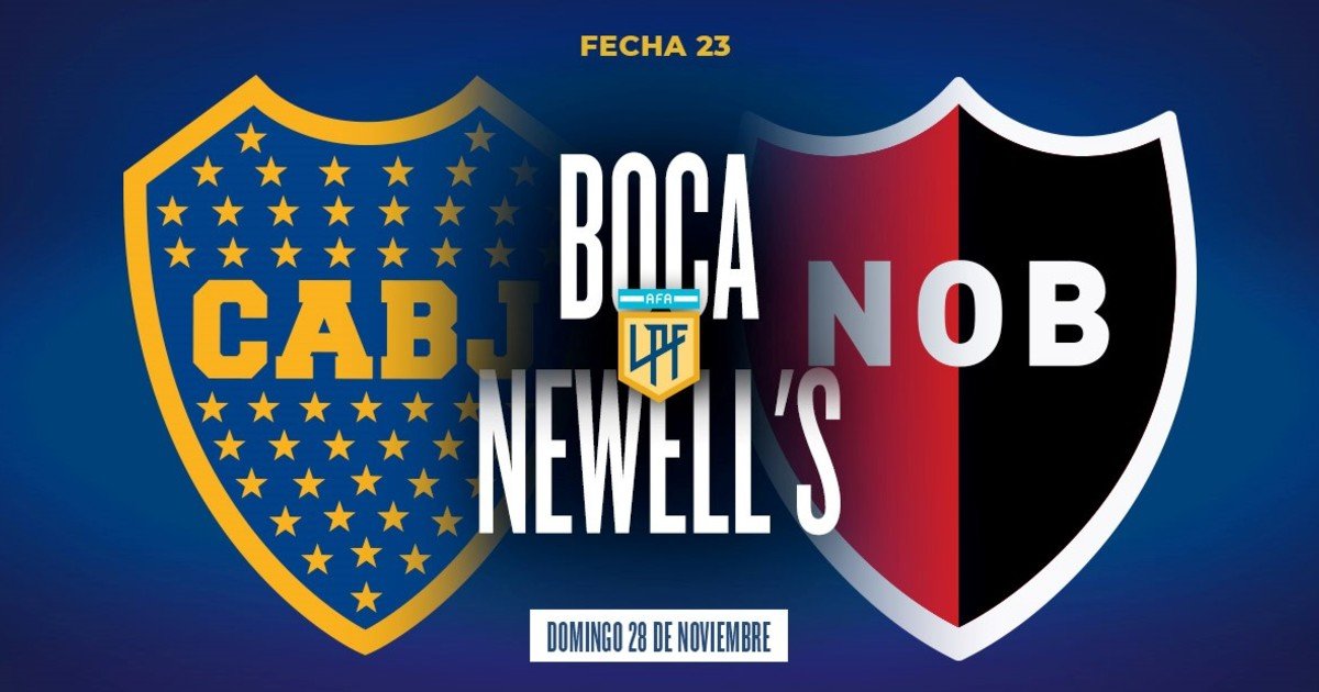 Boca Juniors Newells hora, formaciones y por dónde verlo en vivo