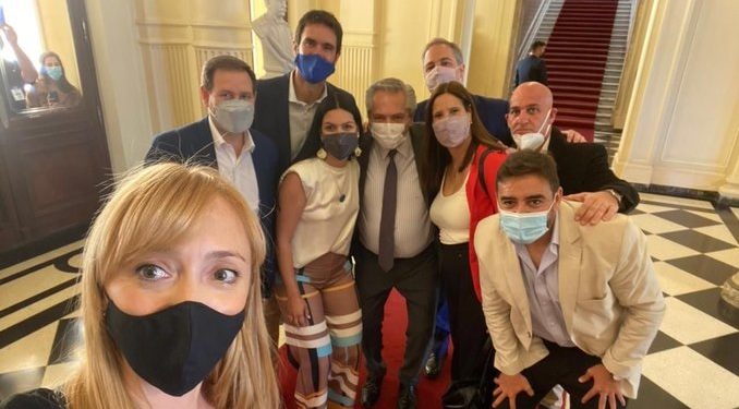 Fernández Sagasti, Ramón y los intendentes mendocinos del PJ se reunieron con Juan Manzur, de qué hablaron