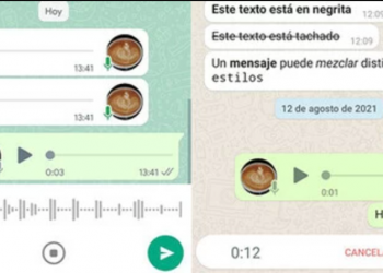 Tribuna dividida: la nueva función de audio de WhatsApp que ya genera polémica