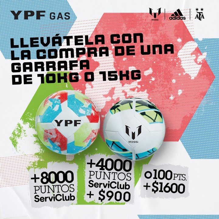 Cómo llevarte la nueva pelota YPFMessi, hecha para todos TotalNews