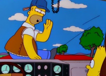 Como en Los Simpson: los camiones sin conductor se abren paso en las rutas de Texas