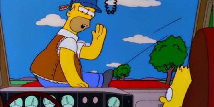 Como en Los Simpson: los camiones sin conductor se abren paso en las rutas de Texas
