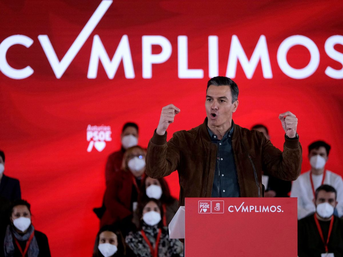 Foto: El presidente del Gobierno, Pedro Sánchez. (EFE/Paco Paredes)