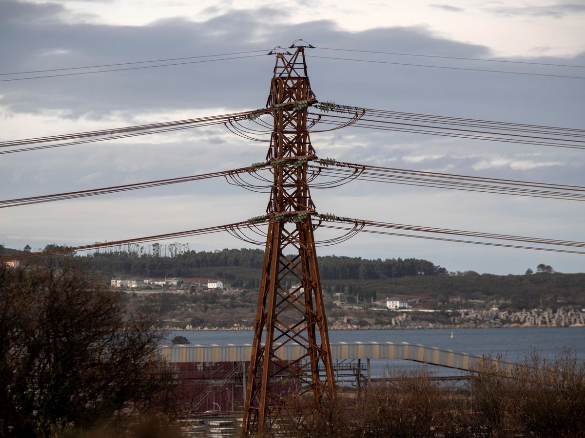 Foto: Torre de alta tensión. (EFE/Eliseo Trigo)