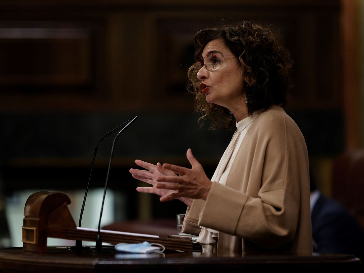 Foto: La ministra de Hacienda, María Jesús Montero. (EFE/Emilio Naranjo)