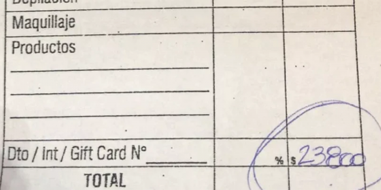 Le cobraron $23.800 en la peluquería: subió el ticket a sus redes sociales y se viralizó