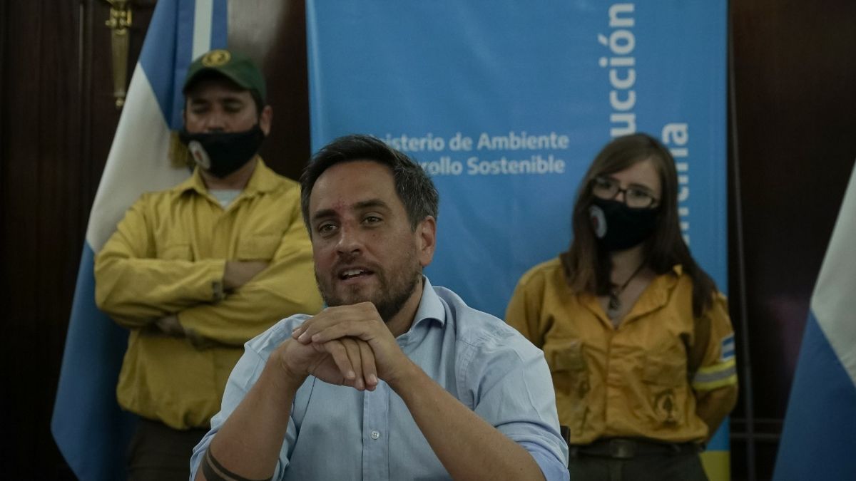 Cabandié sobre los incendios en Corrientes: “Vivimos una sequía sin precedentes en el país”