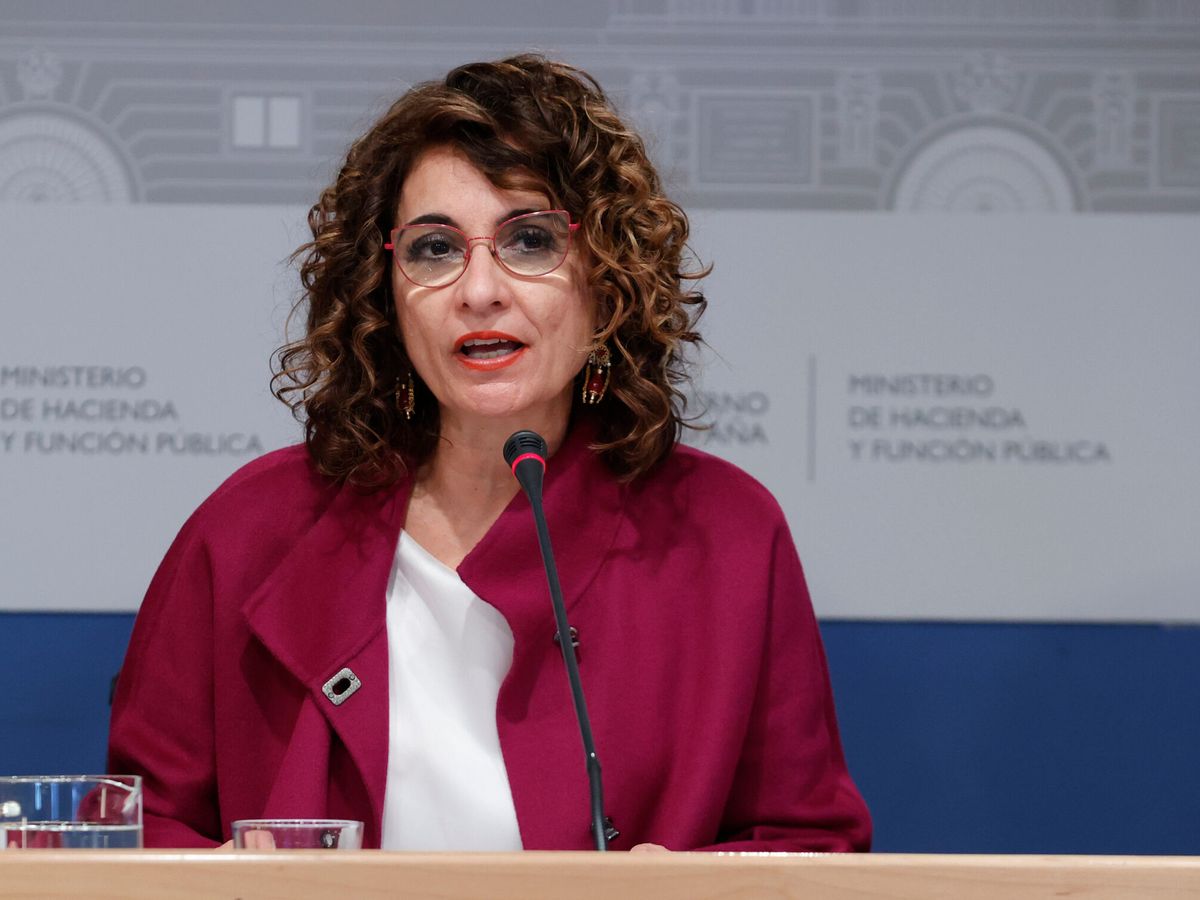 Foto: La ministra de Hacienda y Función Pública, María Jesús Montero. (EFE/Zipi)