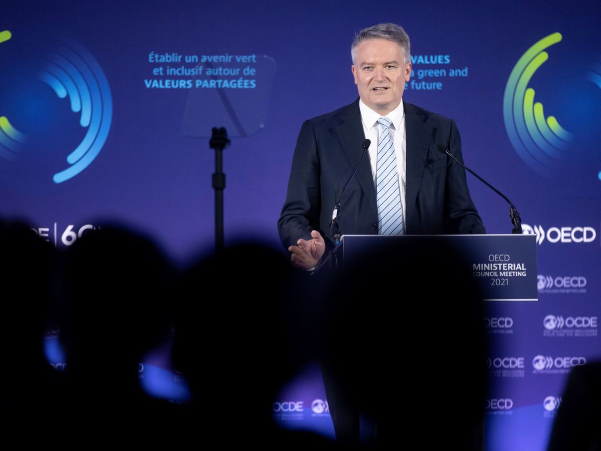 Foto: El secretario general de la OCDE, Mathias Cormann. (EFE)