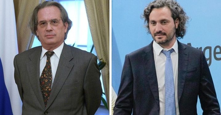Crece una fuerte interna en Cancillería entre Cafiero y su vice por Rusia, en pleno ataque a Ucrania