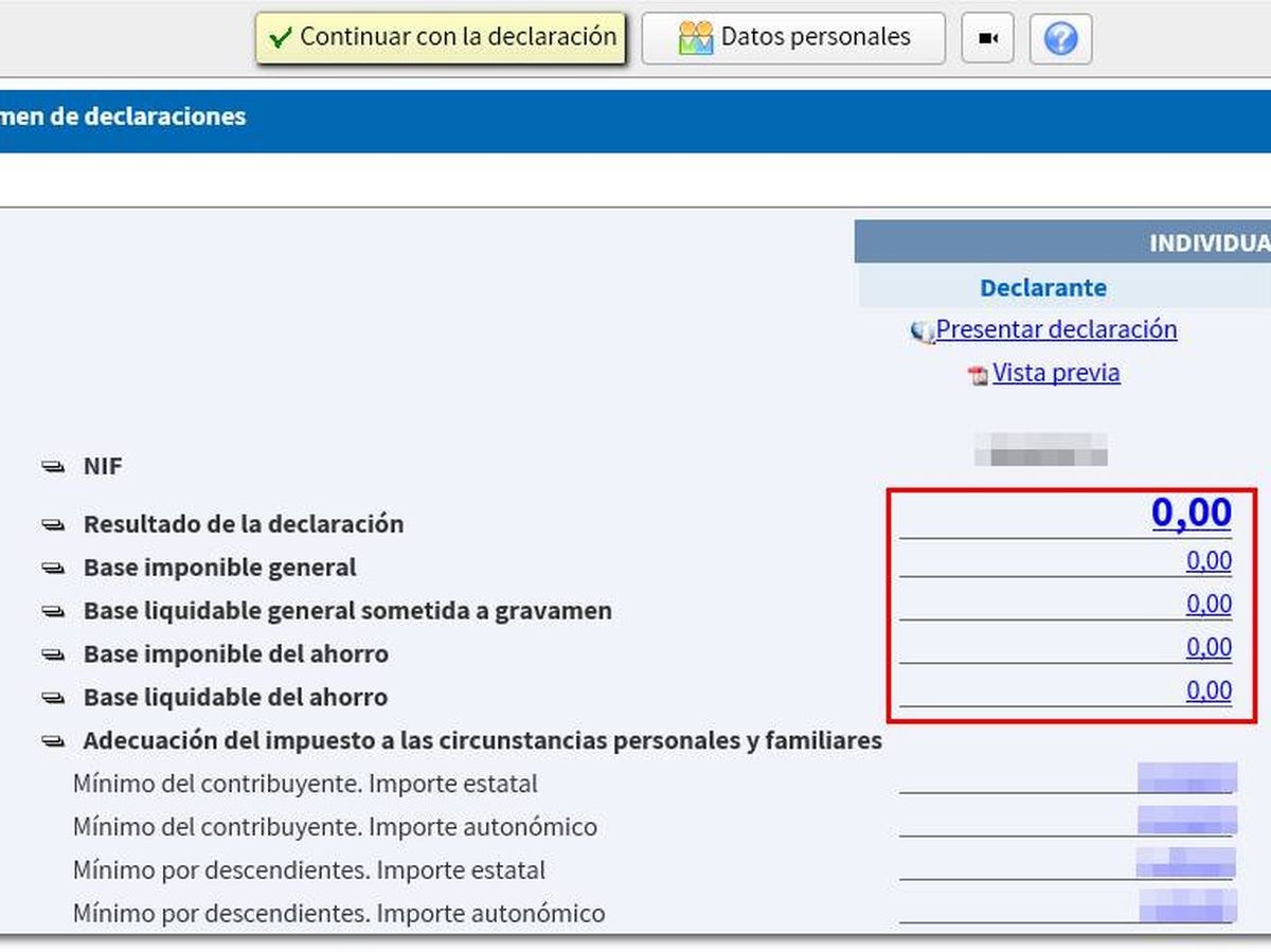 Foto: Simulador renta 2021: cómo funciona Renta Web Open para simular el resultado de la declaración (Agencia Tributaria)