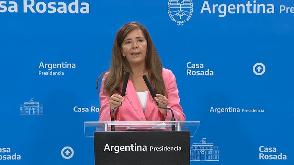 Gabriela Cerruti: “El descenso de la pobreza indica que la Argentina está en un buen camino”