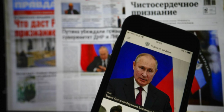 Guerra en Ucrania: Rusia bloqueó las webs de 15 medios de comunicación