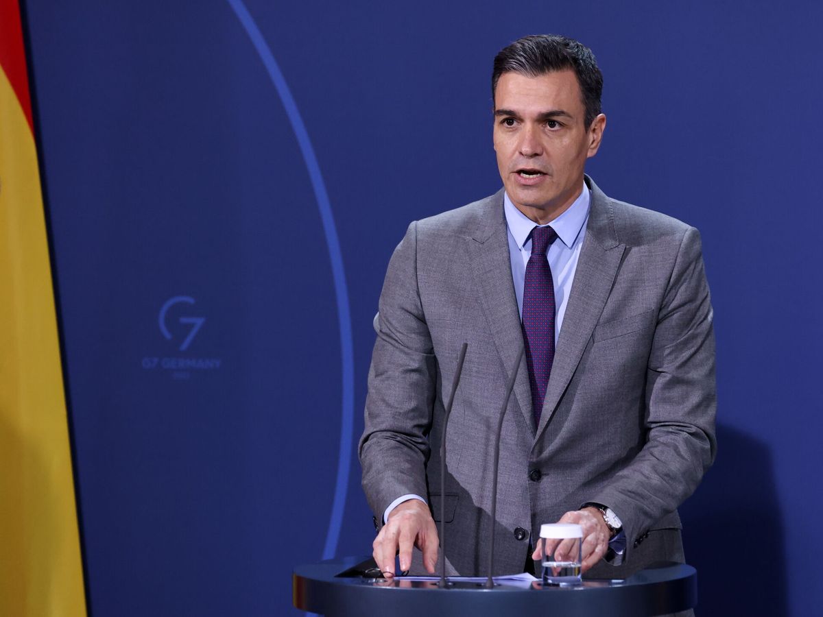 Foto: El presidente del Gobierno, Pedro Sánchez. (EFE/EPA/Pool/Filip Singer)